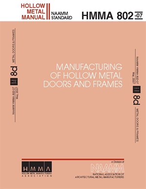 Manufacturing Of Hollow Metal Doors And Frames National