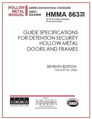 Guide Specifications for Detention Security Hollow Metal Doors and Frames