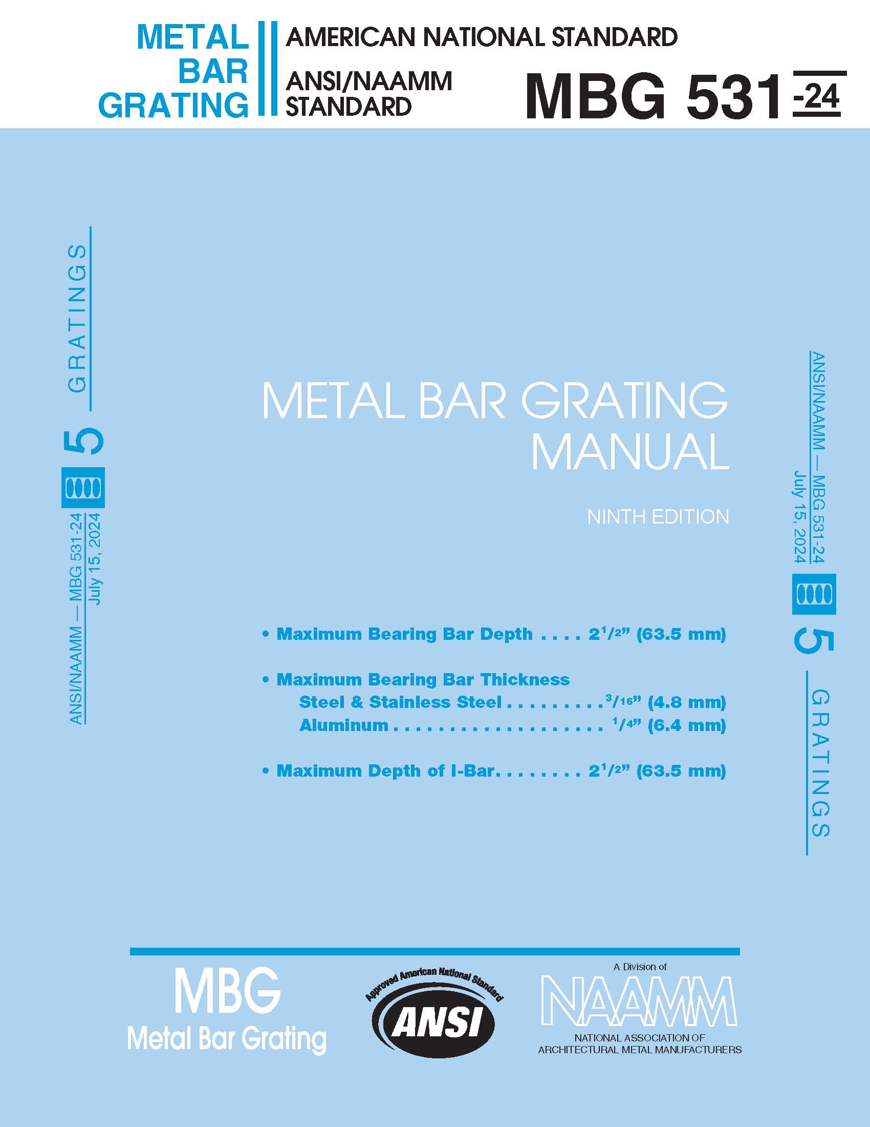 Metal Bar Grating Manual 531-24